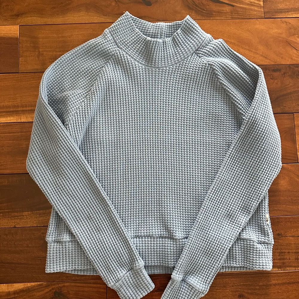 The North Face Light Blue Cowl Neck Sweater
